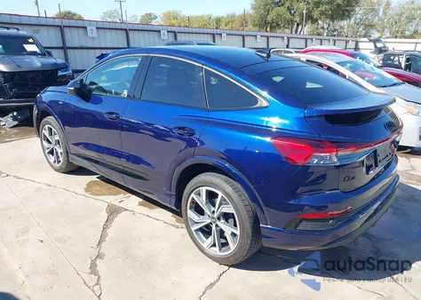 2023 Audi Q4 Sportback E-Tron Premium 50 Quattro из США, поврежденный, VIN WA122BFZ3PP030559